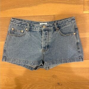Daze Blue Denim Jean Shorts